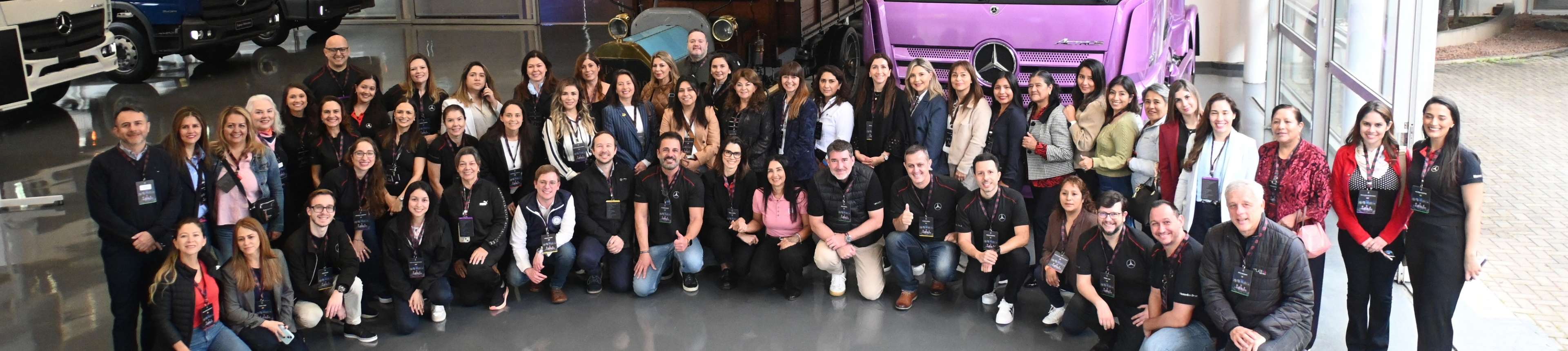 Brasil fue sede del encuentro femenino de Daimler Truck Latam