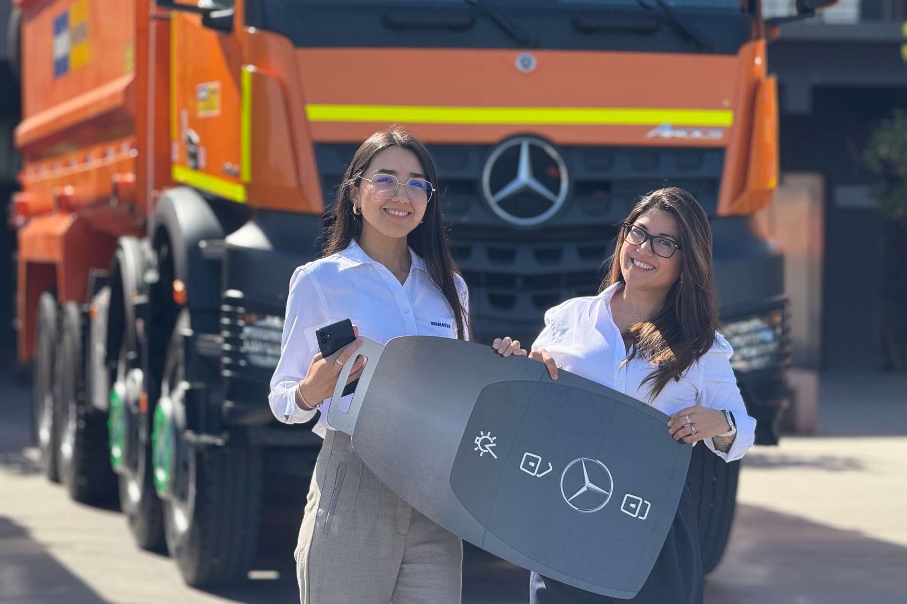 Komatsu refuerza su alianza con Kaufmann con nuevos camiones aljibe